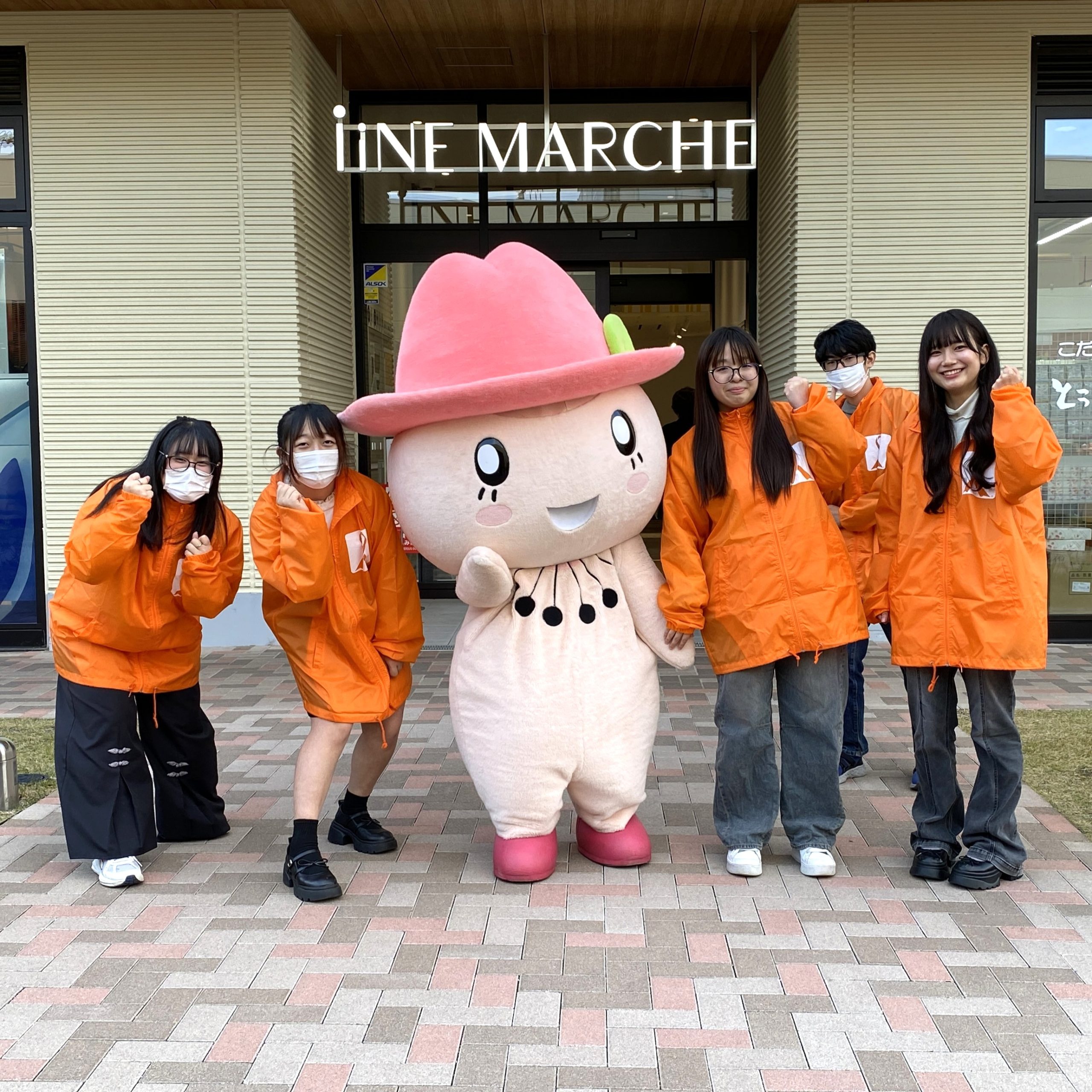 オレンジリボン運動inいいねマルシェ